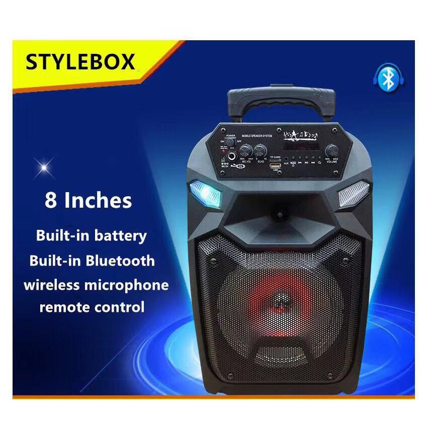 L88 KUKU 8 inches Portable Rechargeable Bluetooth Karaoke Party