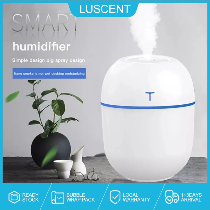 Mini 220ML Portable Air Humidifier Home Essential Oil Diffuser USB ...