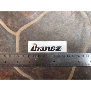 1 Sheet Multivariant Foil Ibanez Logo Sticker for Guitar Accessories #4