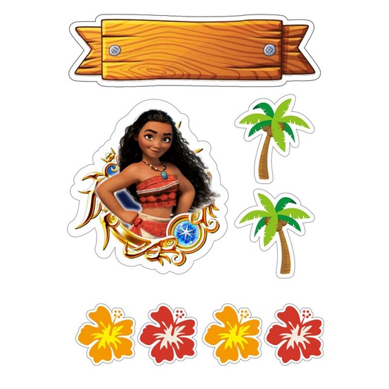 Moana Baby Moana Cake Toppers Shopee Philippines