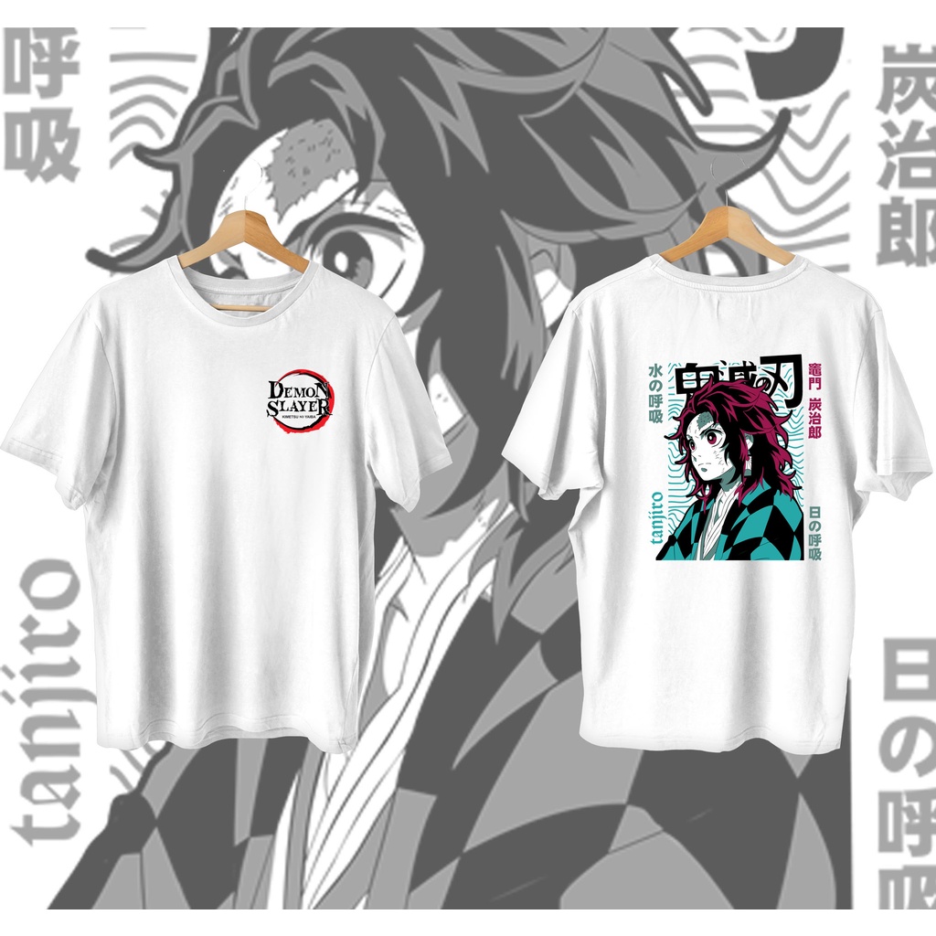 LONG HAIR TANJIRO | SUPREME DESIGN | DEMON SLAYER | ANIME SHIRT ...