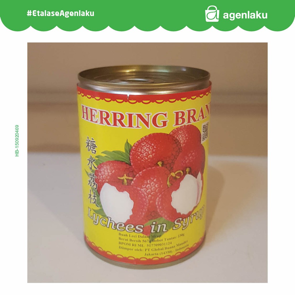 Herring Brand Lychees in Canned Syrups 230g Shopee Philippines