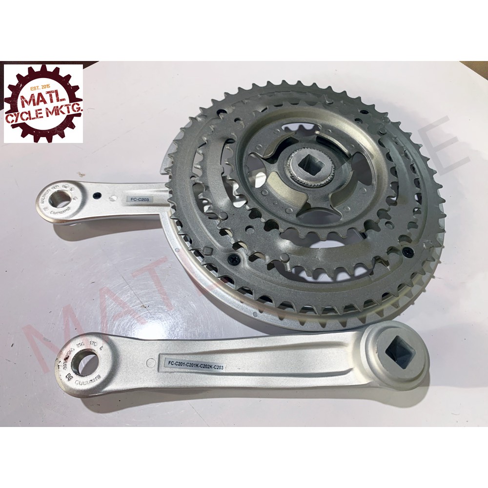 shimano c201 crankset