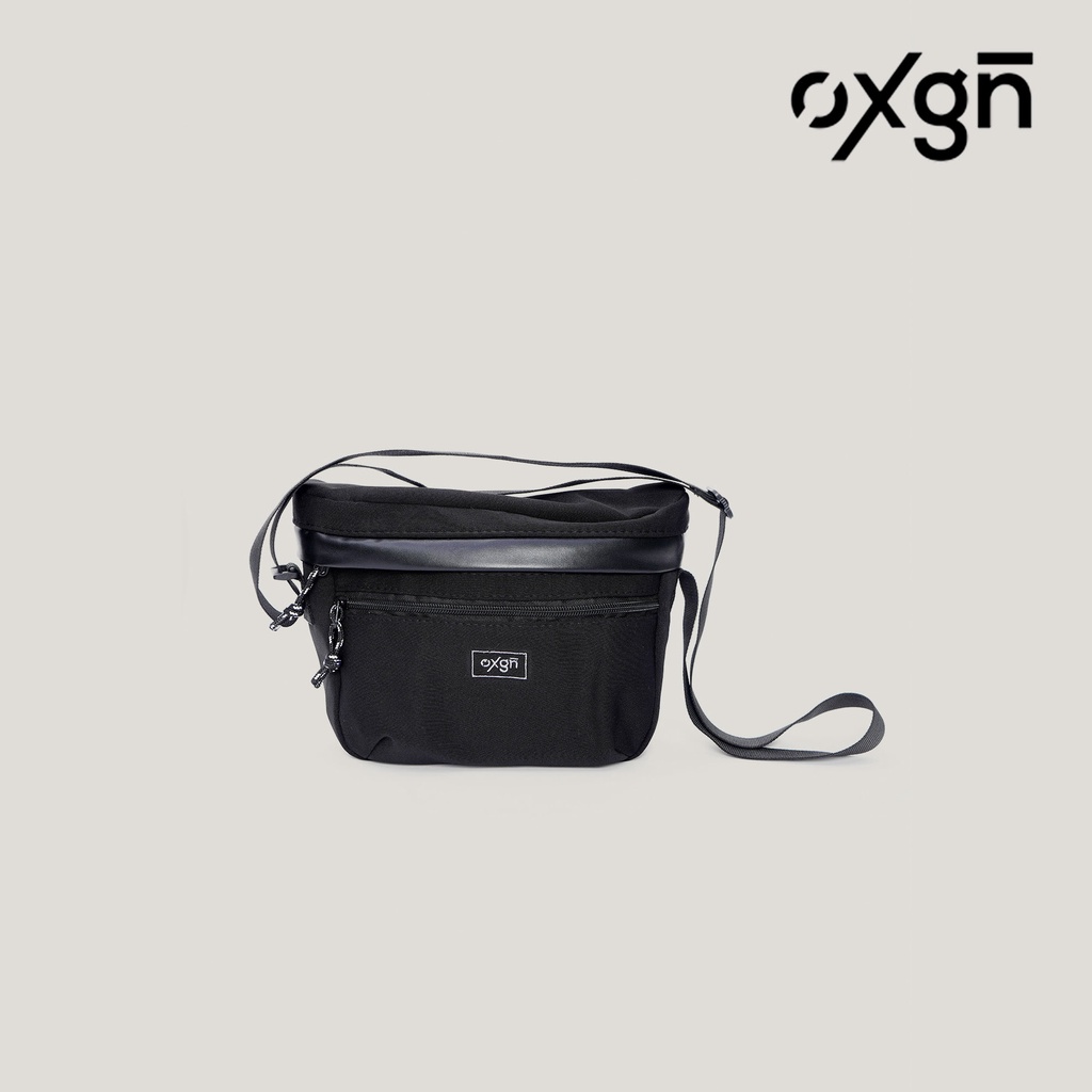 OXGN MidSized Messenger Bag For Men And Women (Black) Shopee Philippines