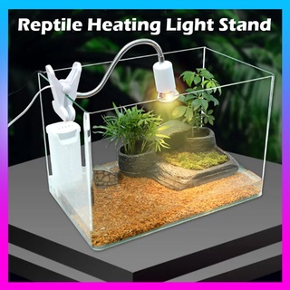 UVA UVB Reptile Heat Lamp Reptile Light with Holder&Switch for Lizard Turtle Snake Amphibian