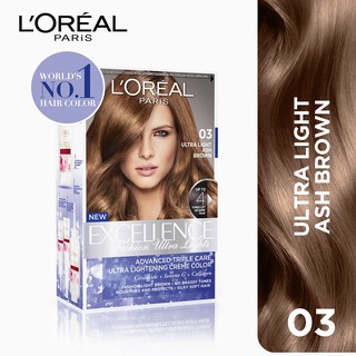 Loreal Ultra Light Hair Color Natural Golden Ash Brown