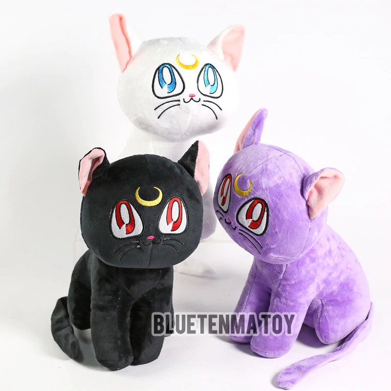 sailor moon cat plushie