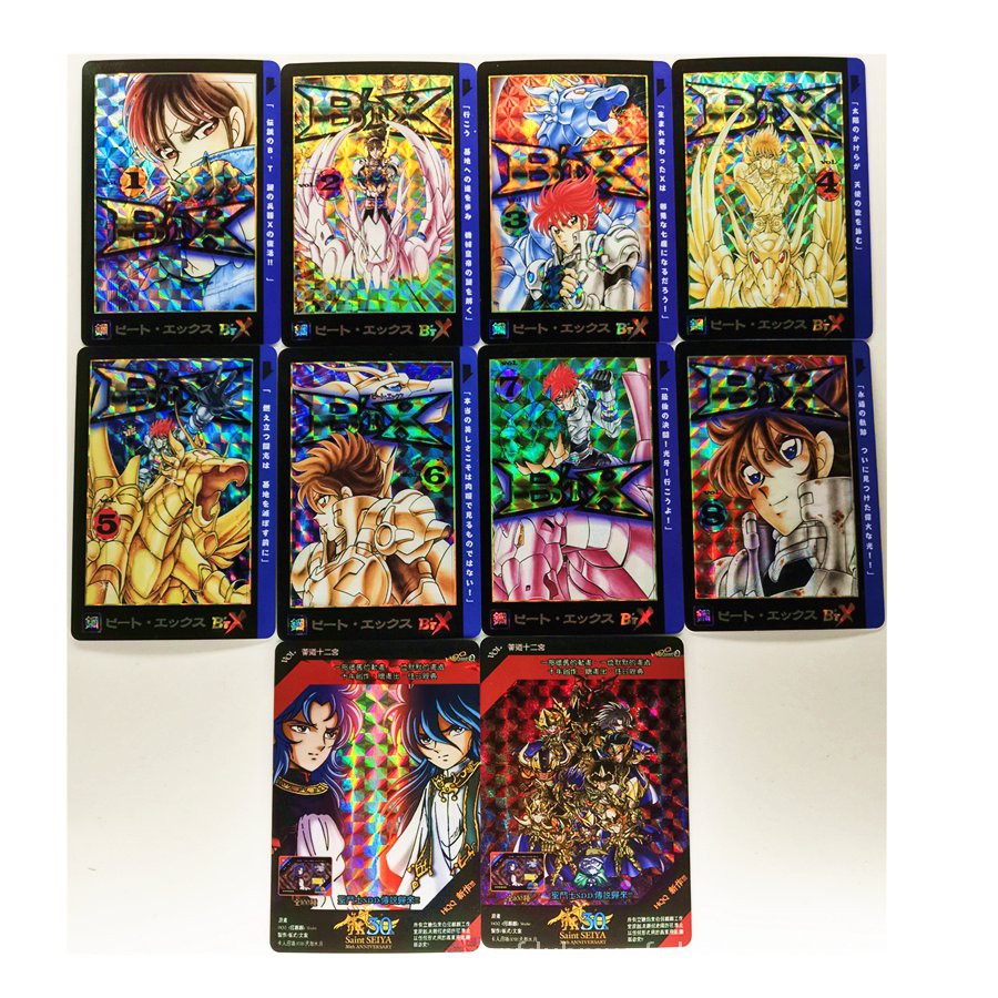 110pcs Set Saint Seiya Btx Toys Hobbies Hobby Collectibles Game Collection Anime Cards L2k7 Shopee Philippines