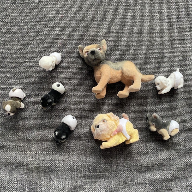 Puppy In My Pocket Toys Dog Figures Mini Puppy Figures Mini Puppy With Diaper Toy German Shepherd Shopee Philippines