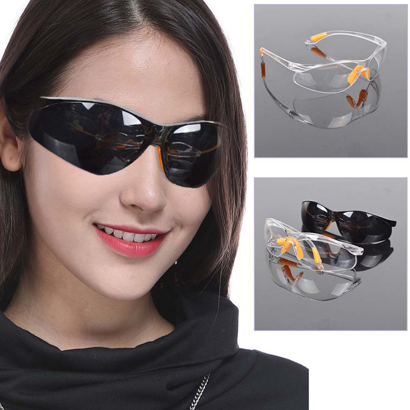Anti-impact Work Welding Safety Eye Protective Goggles Glasses Transparent 