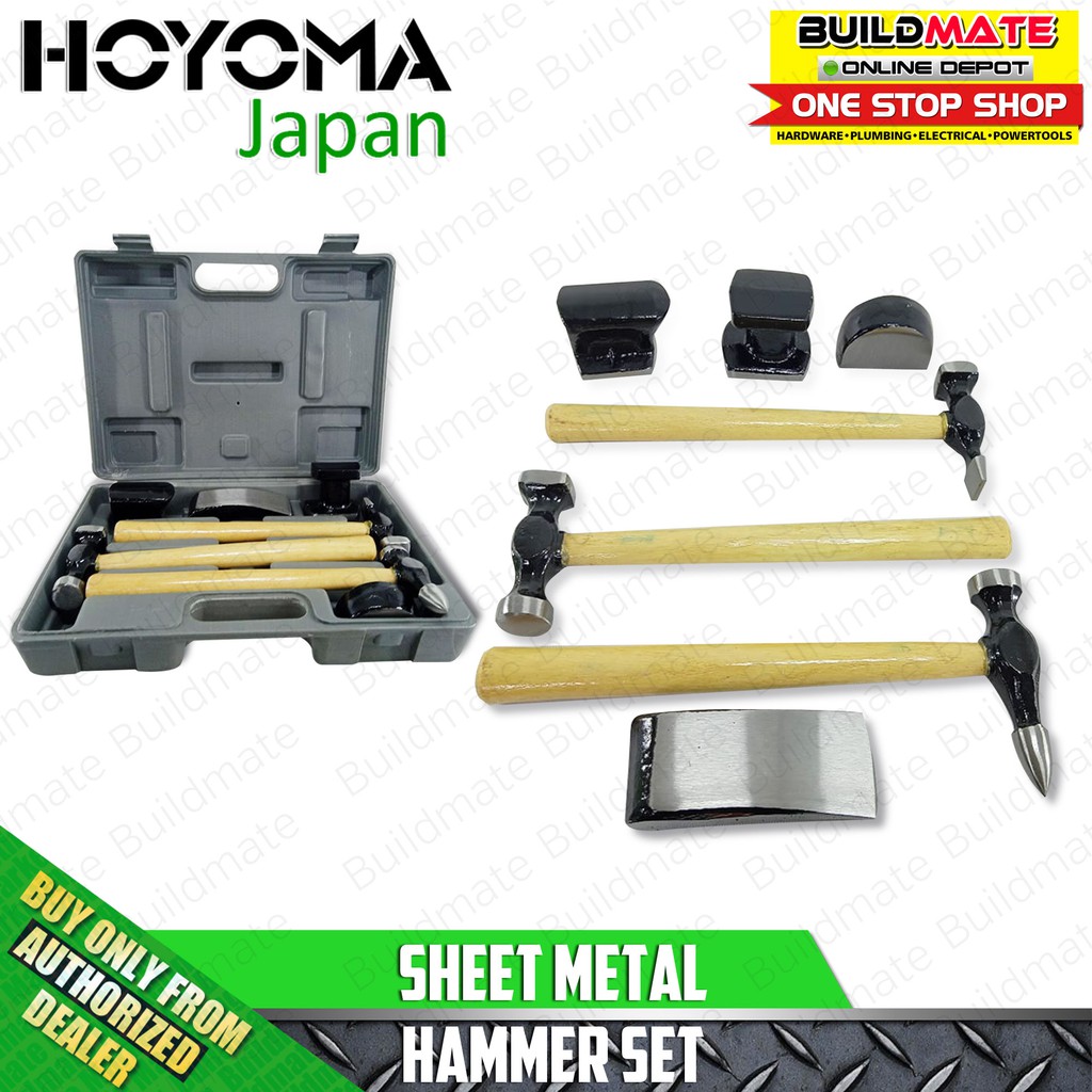 Hoyoma 7pcsset Sheet Metal Hammer Set For Car Repair •buildmate• Hymht
