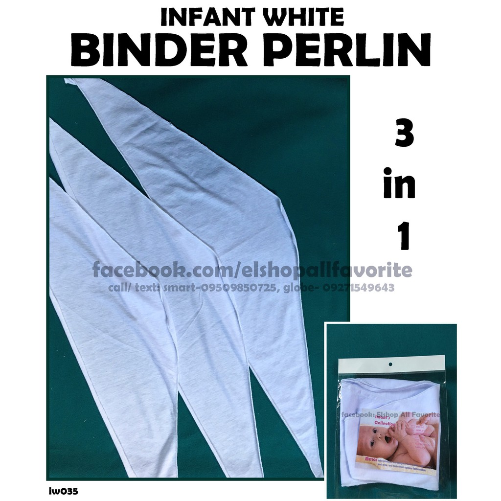 (3 pcs) Bigkis / Belly Binder / Belly Button Cover / Infant Triangle