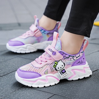 Girls Sneakers Soft Bottom Breathable Kids Shoes Lightweight Casual  Girls Children Running Shoes 4~16 Years Old #8