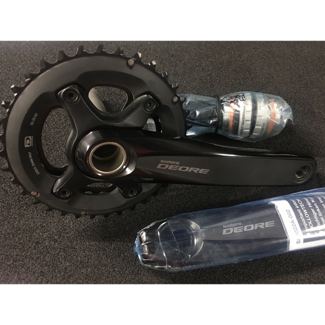 deore 2x crankset