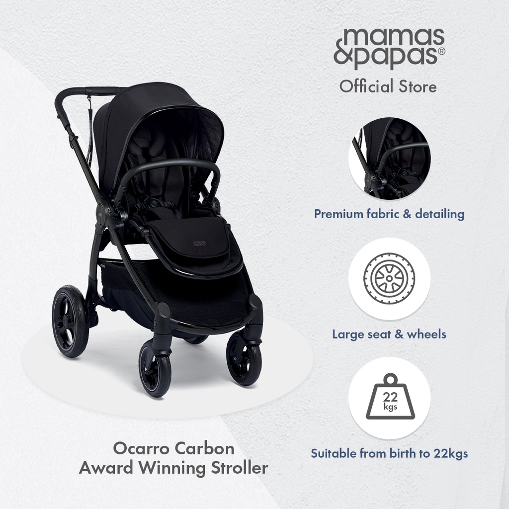 Mamas and Papas Ocarro All-Terrain Travel System and One-Hand Fold ...