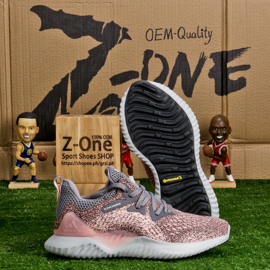 adidas alphabounce grey pink