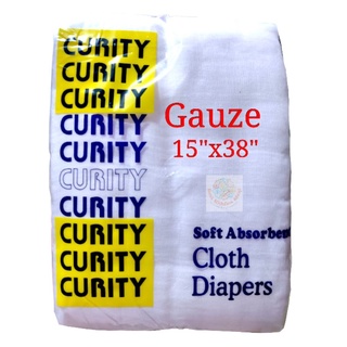 15”x38” | 3PCS | 6PCS | Curity Cloth Diapers Gauze Type Lampin | Newborn | Baby needs