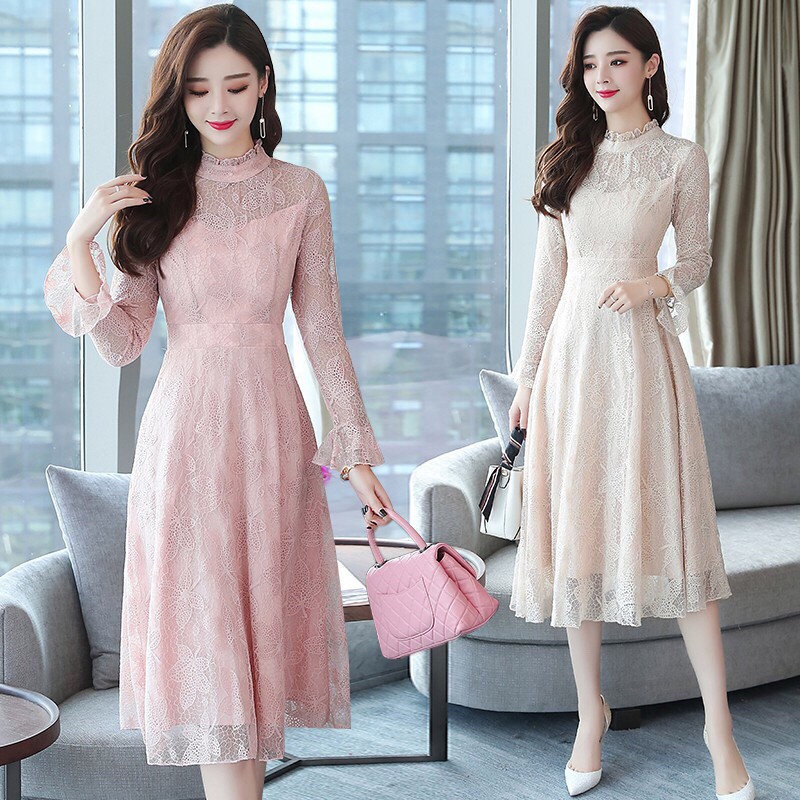 long sleeve dress for dinner