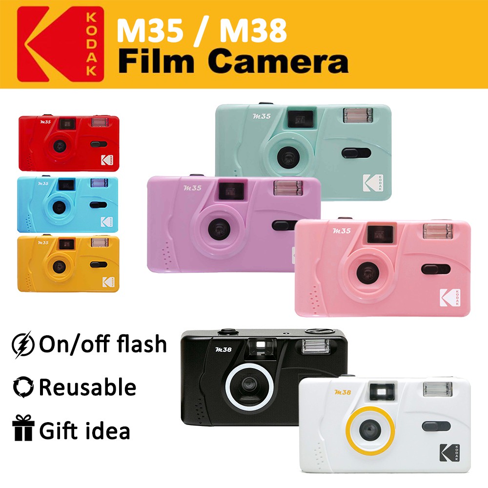 KODAK Film Camera M35 M38 Vintage Reusable 35mm Film