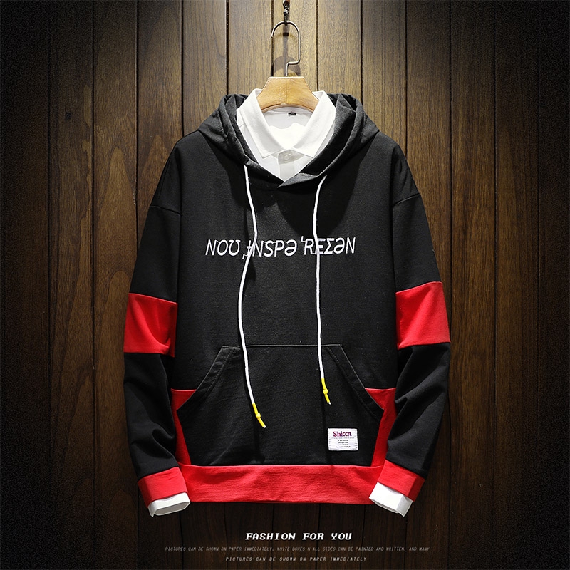 mens hooded sweater jacket