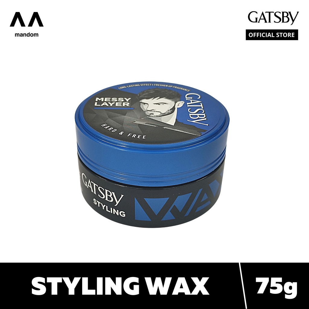 Gatsby Styling Wax Hard & Free 75G Shopee Philippines