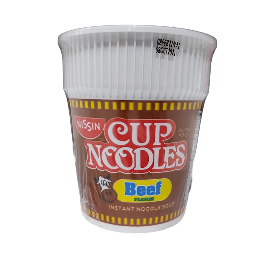 Nissin Cup Noodles Beef 60G | Shopee Philippines