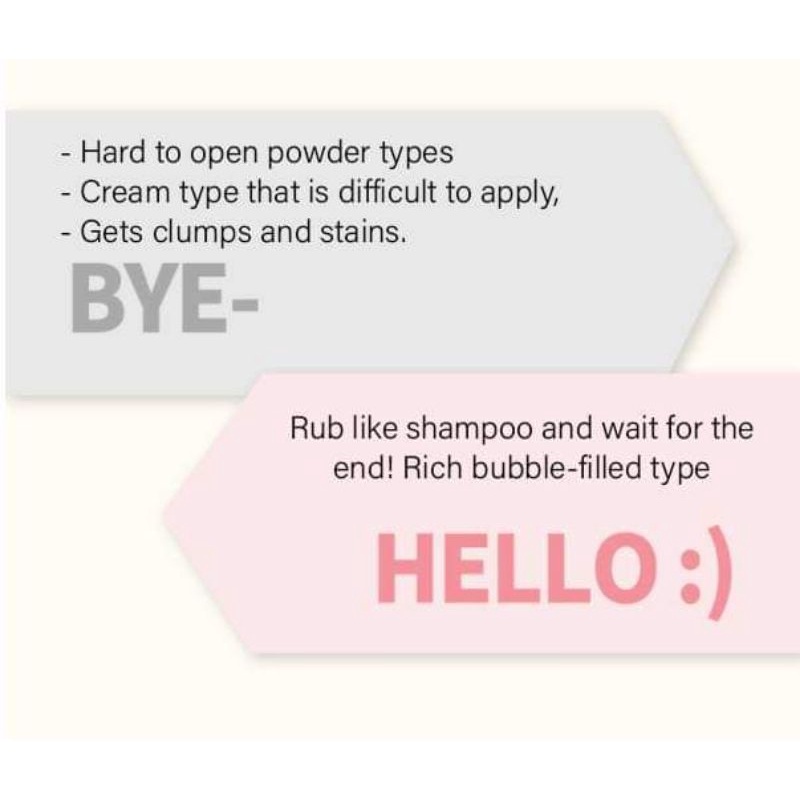 【Philippine cod】 [Mise En Scene] Hello Bubble Hello Bleach Tone Up! Hair Dye
