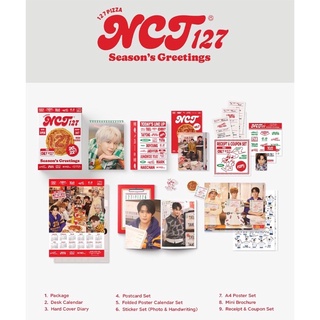 ON HAND [TINGI] NCT 127 Seasons Greetings 2022 Official Photocard Mark ...