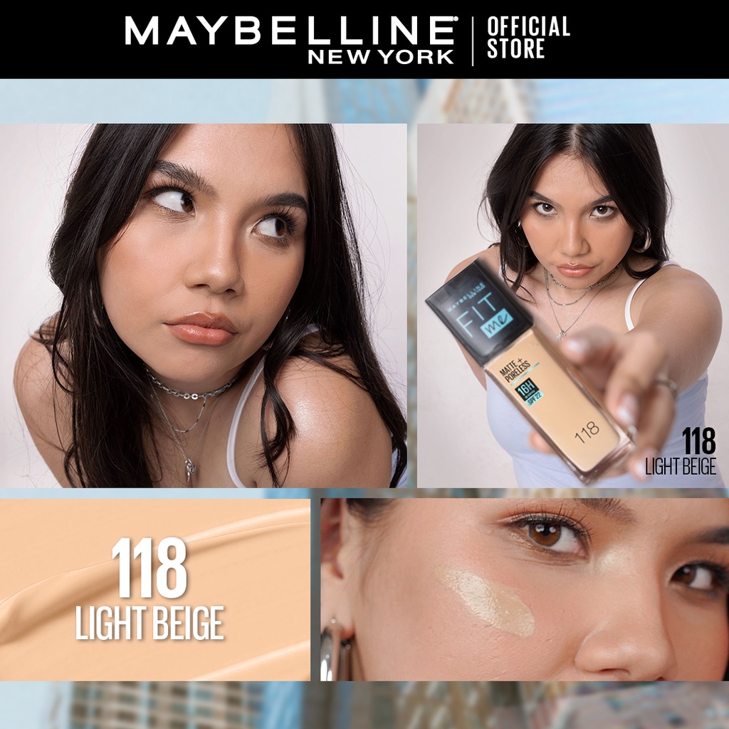maybelline fit me foundation