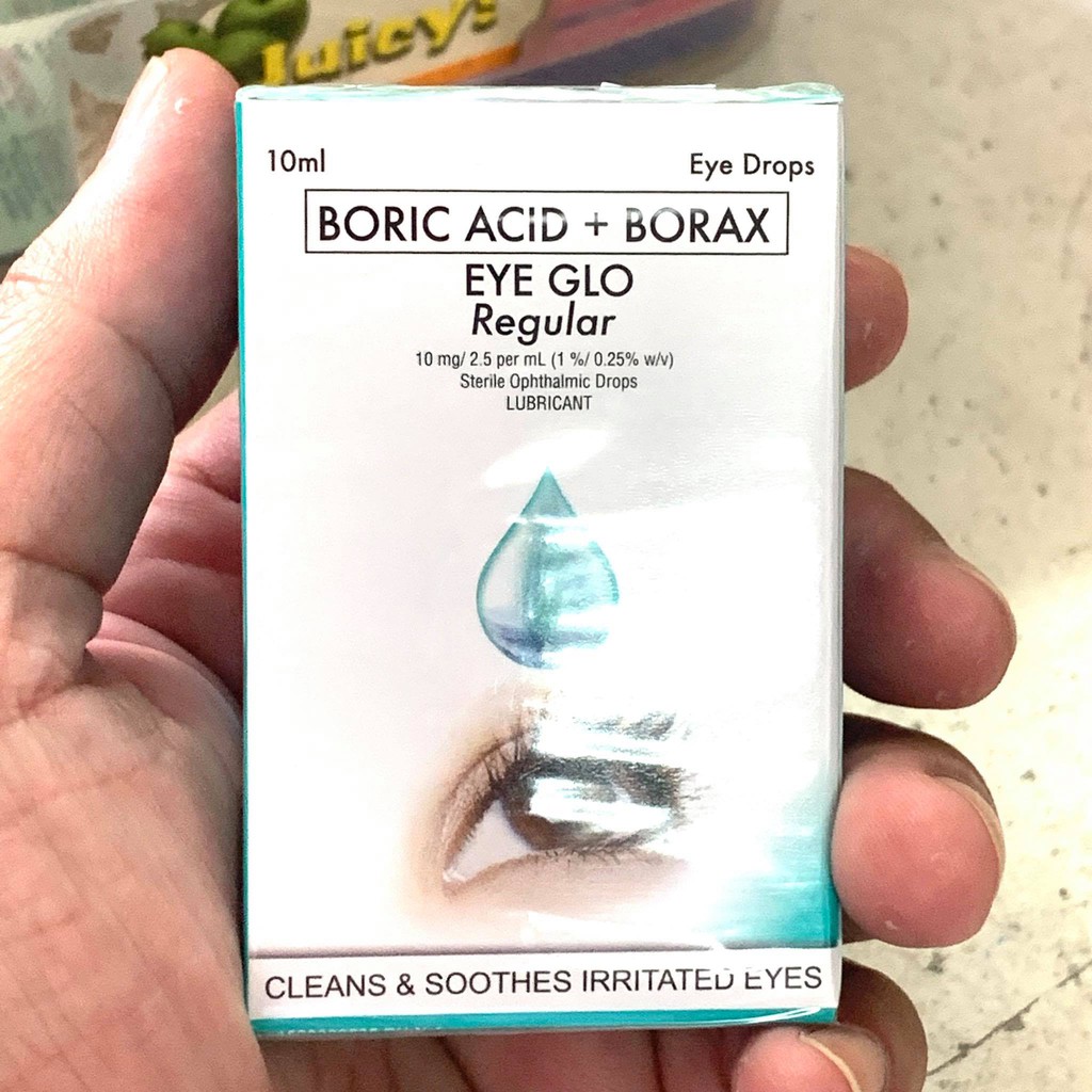 (Eye Mo / Visine Generic) Eye Glo Green / Eye Glo Regular Drops / For