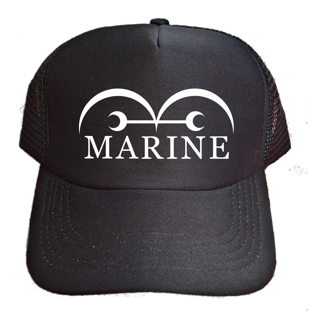 Marine One Piece Hat Anime Film Custom Distro Shopee Philippines