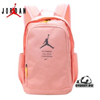 hot pink jordan backpacks