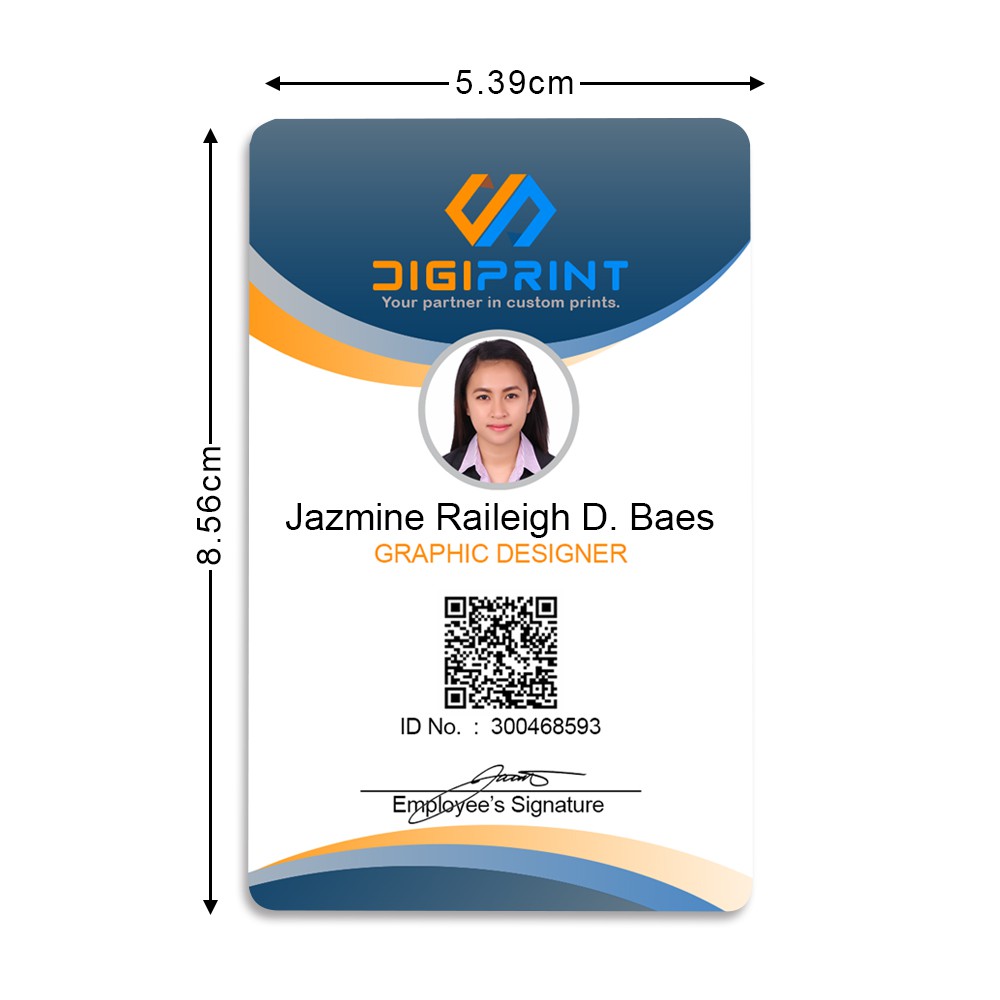 Id Card Size In Cm