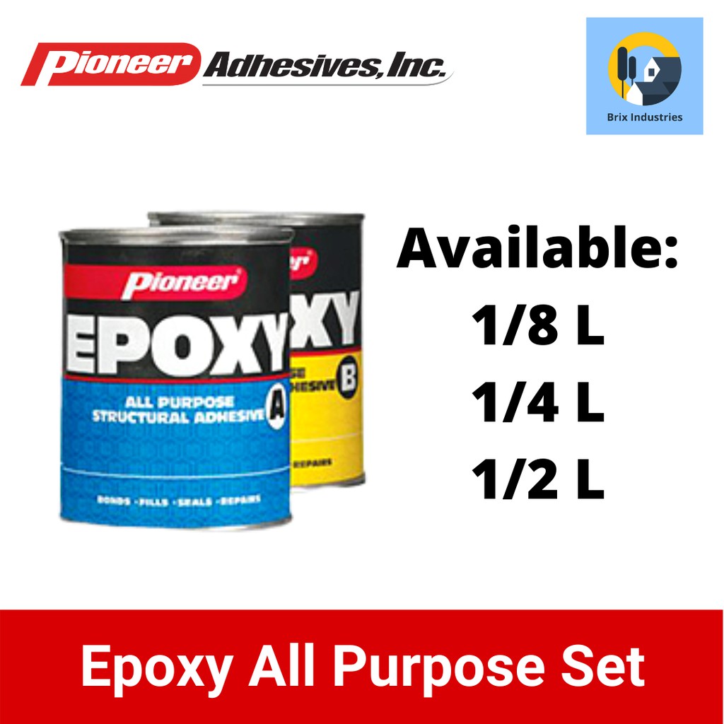 Pioneer Epoxy Set All Purpose Structural Adhesive L L Liter