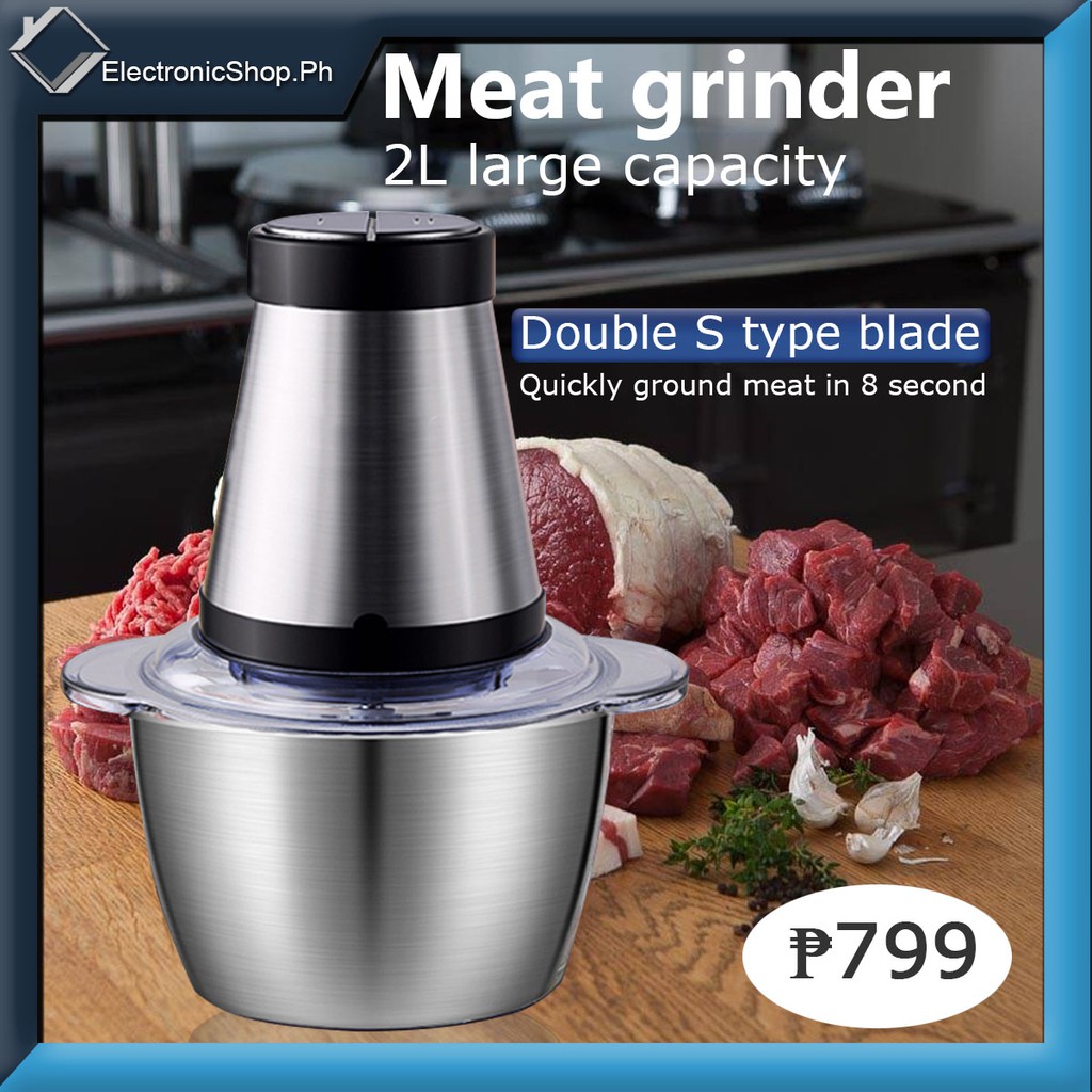 Meat grinder Vegetable meat grinder Electric meat grinder Large mixer