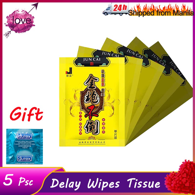 delay wet wipe