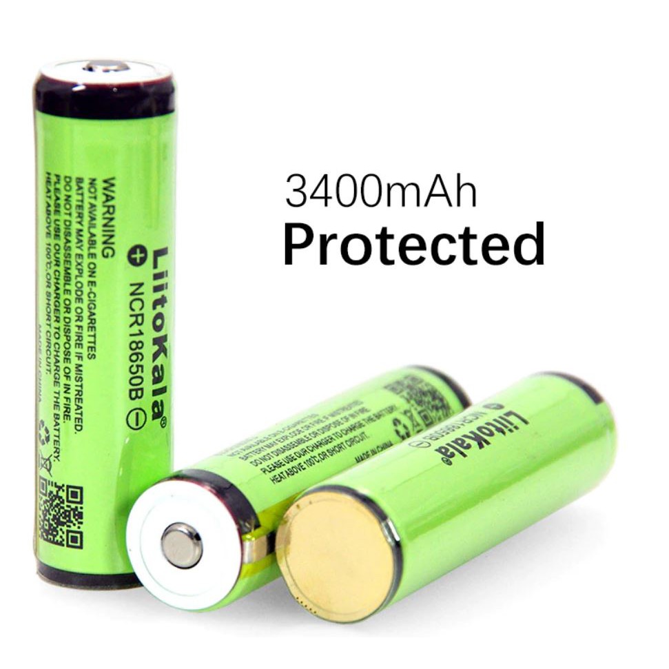 Liitokala 18650 3.7V 3400mah NCR18650B Lithium Ion Battery presyo ₱199