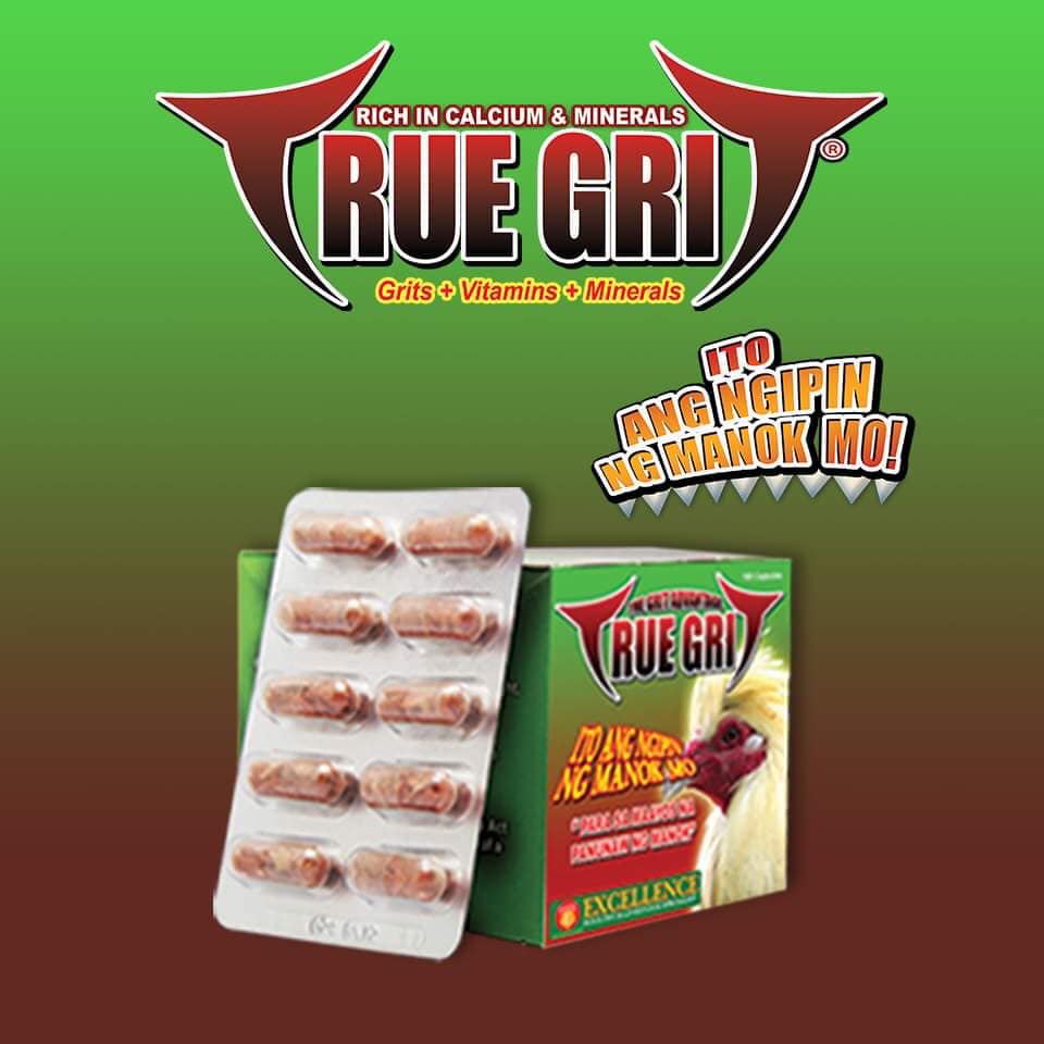 [FCR AGRIVET] TRUE GRIT Vitamins + Minerals 100 Capsule (Sold Per