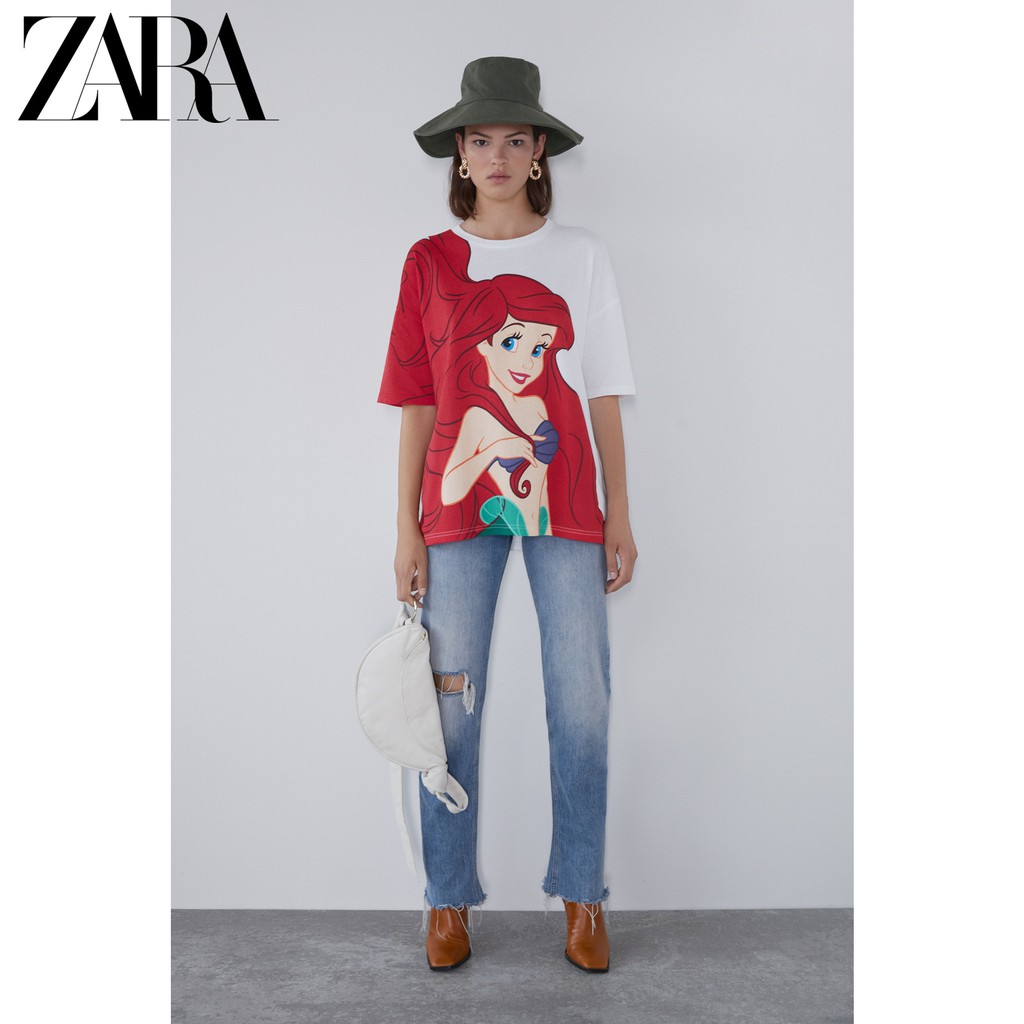 ariel t shirt zara