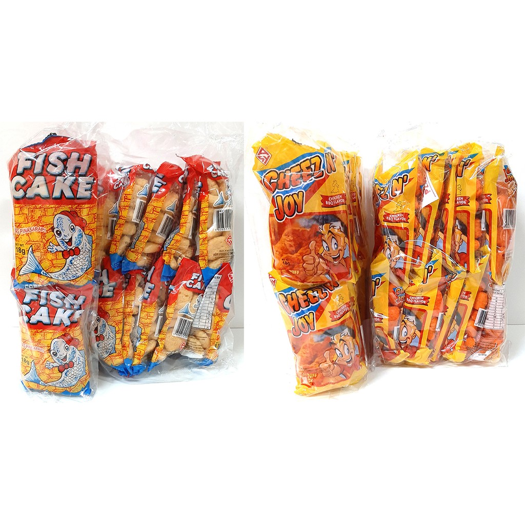 Sitsirya Fish Cake Cheez N Joy Corn Puffed Snack 18g | Shopee Philippines