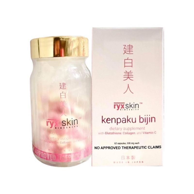 Kenpaku Bijin Glutathione (60 Capsules) | Shopee Philippines