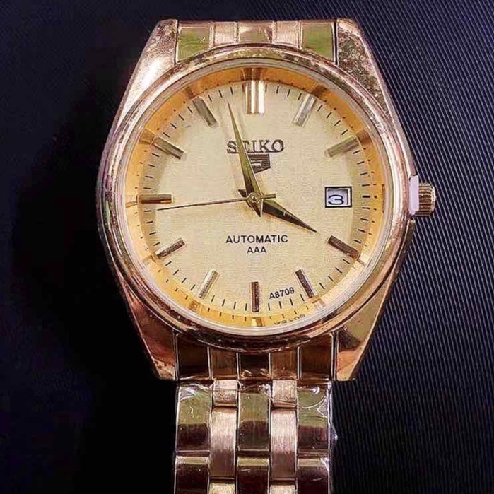 Maii] Seiko 5 Automatic Movement Steel Golden Japan Mov't OEM Relo Watch  (M005) (M006) (M007) | Shopee Philippines
