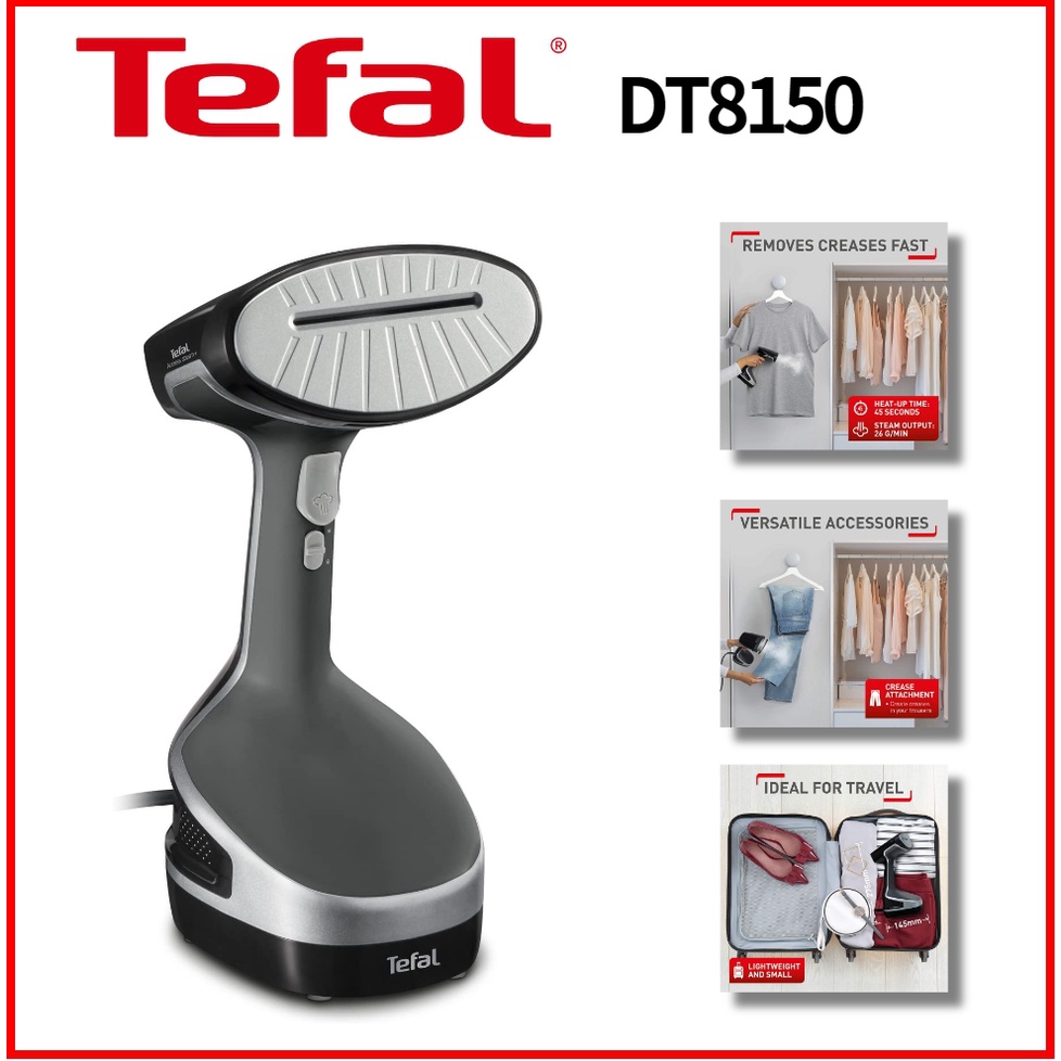 Tefal DT8150 garment handheld steamer iron Access Steam+ Clothes