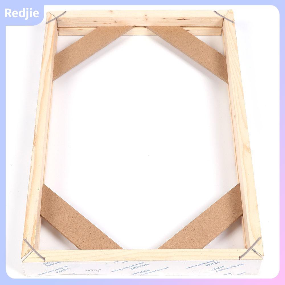 redjieDIY Solid Wood Canvas Painting Frame Kit Wooden Photo Poster Inner Frames Shopee