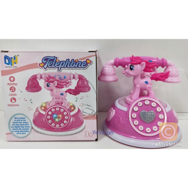 My Little Pony Telephone Phone Music Musical Toys Toy Shopee Philippines