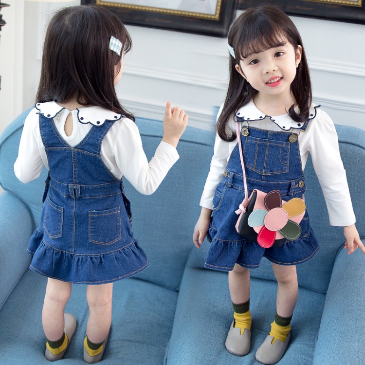 baby girl dress jeans