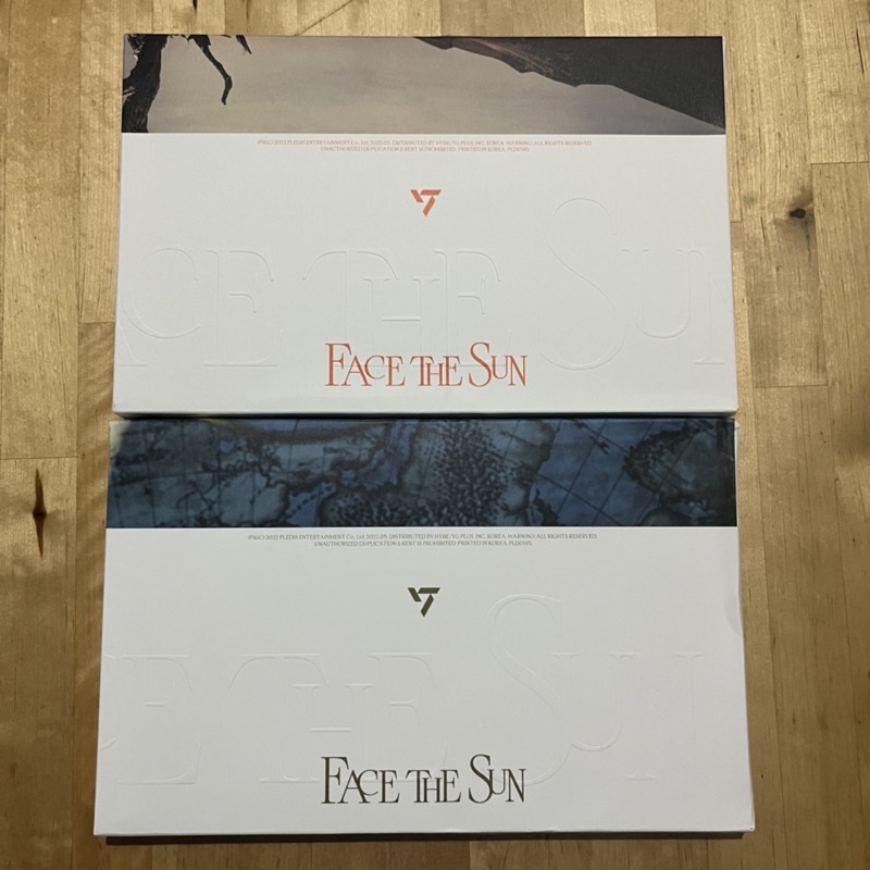 Seventeen - Face the Sun Unsealed Album (Ray and Path Version) | Shopee ...