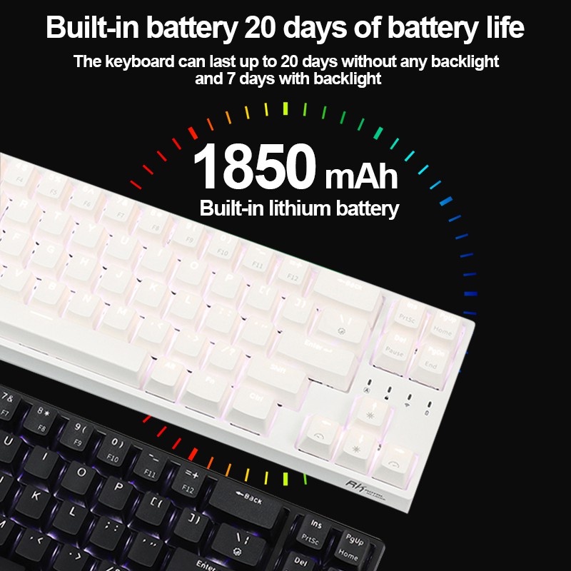 【PH Stock】Royal Kludge RK68PLUS RK61 RK68 RKg68 RGB 3 Modes Hotswap