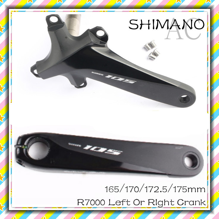 Shimano 105 R7000 Road Bike Bicycle Crank Arm Right Side Drive Side 110bcd 165 170 172 5 175 Original Bike Bicycle Parts Shopee Philippines