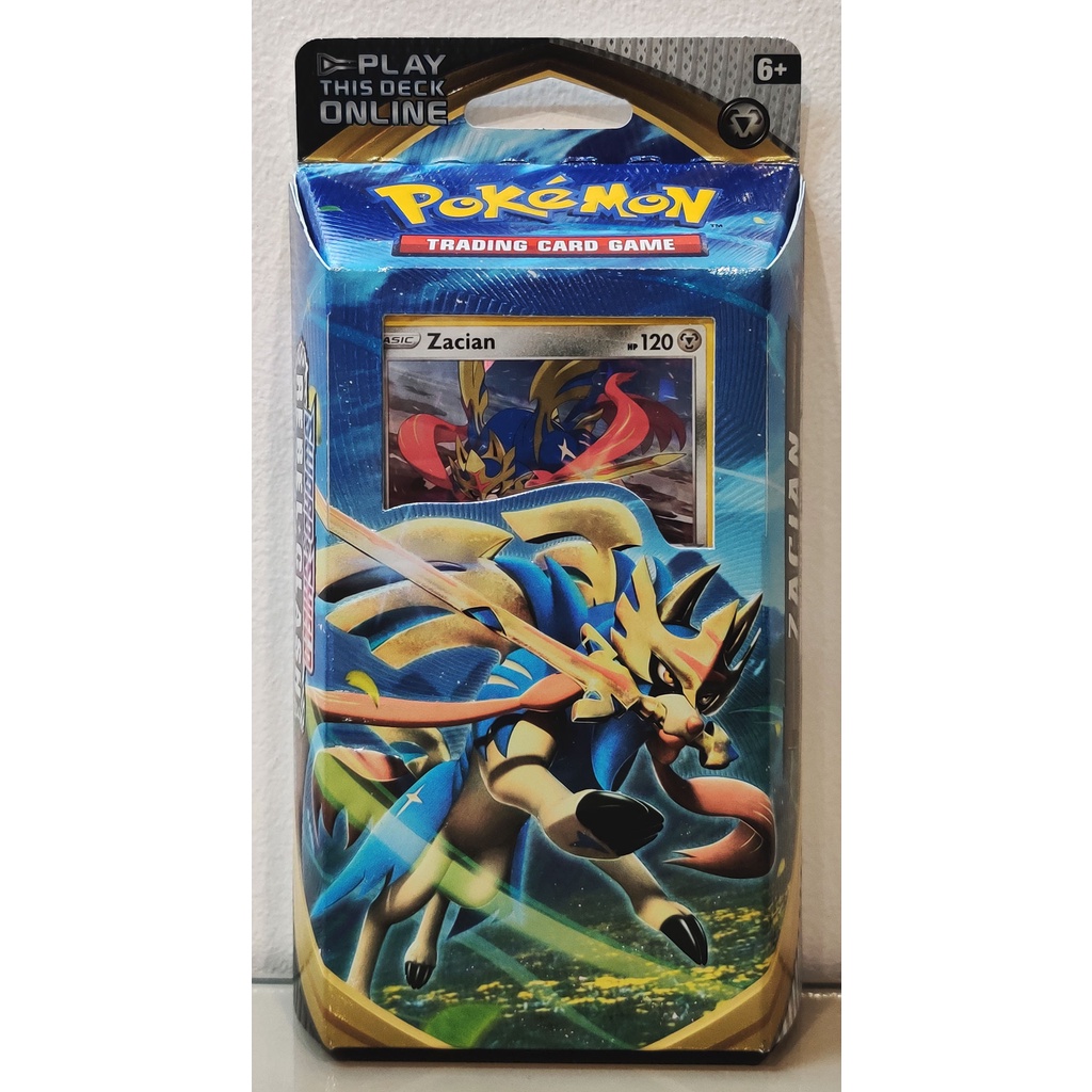 Pokemon TCG Sword&Shield Rebel Clash Zacian Theme Deck | Shopee Philippines